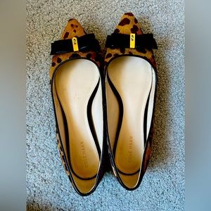 Cole Haan leopard flats